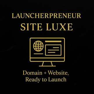 WWW.APPYWEBSITES.COM (LAUNCHERPRENEUR DOMAIN + WEBSITE)